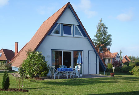 Haus Lucie Südseite mit Terrasse